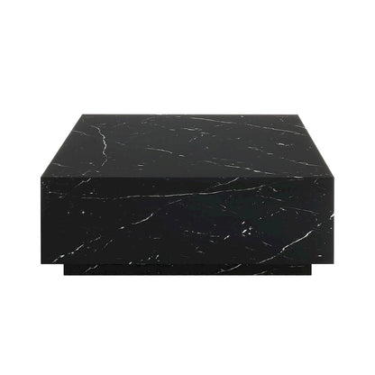 Faux Marble Square Coffee Table