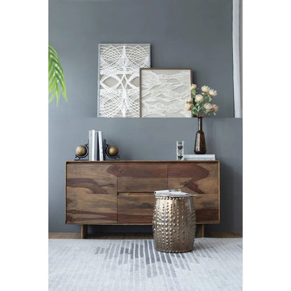 Weathered Style Ceramic Garden Stool - 18 - Bronze