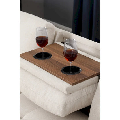 Alger 98 Wide Left Hand Facing Sofa & Chaise with Ottoman