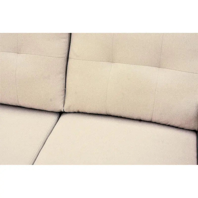 US Pride Furniture 79.92 inch Convertible L-Shaped Sectional Sleeper Sofa Bed Stylish Apartment Furniture