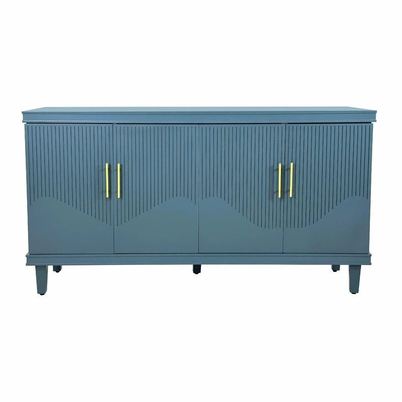 Large 4-Door Cabinet for Living Room, Kitchen, Bedroom, Hallway