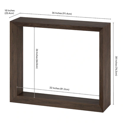 Osmond 36 Wide Rectangular Console Table - 36 Wide