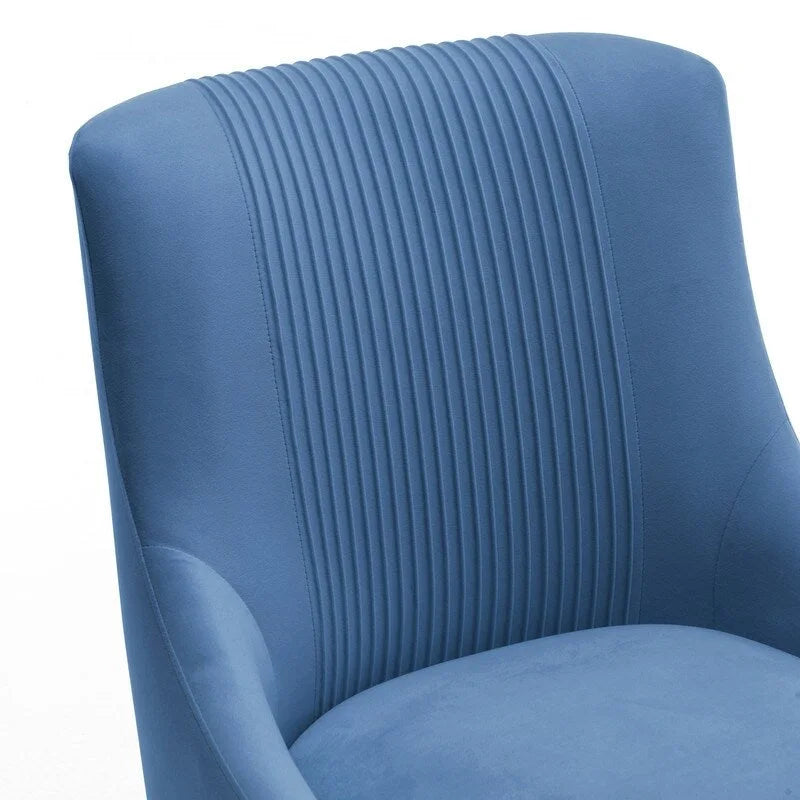 SEYNAR Modern Glam Velvet Dining Chair Set of 8 for Dining Room, Tufted Vanity Chair for Living Room (no table)