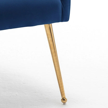 SEYNAR Modern Glam Velvet Dining Chair Set of 8 for Dining Room, Tufted Vanity Chair for Living Room (no table)