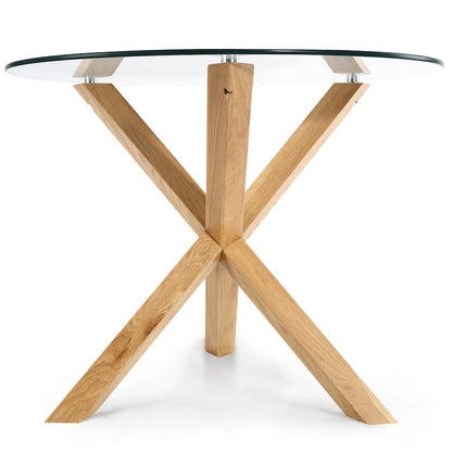 Poly and Bark Kennedy 37.4 inch Round Dining Table