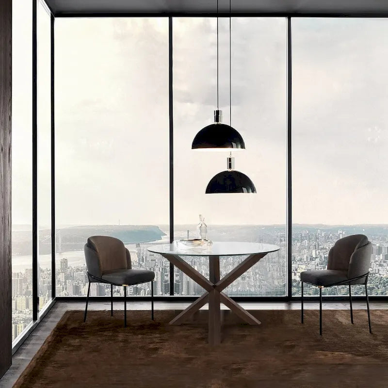 Poly and Bark Kennedy 37.4 inch Round Dining Table