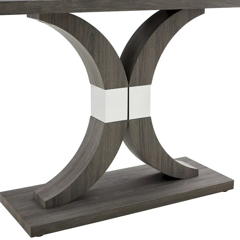 Modern minimalist style console table