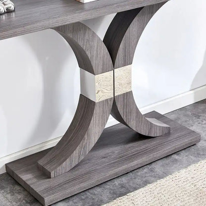 Modern minimalist style console table