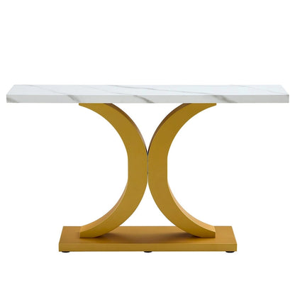 Modern minimalist style console table