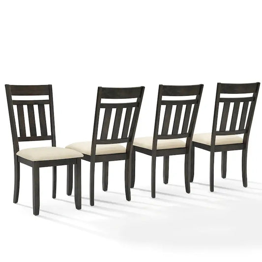 Hayden 4-Piece Slat Back Dining Chair Set- 4 Chairs