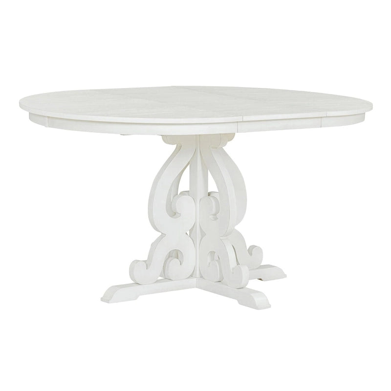 5-Piece Retro Functional Dining Set 1 Extendable Table