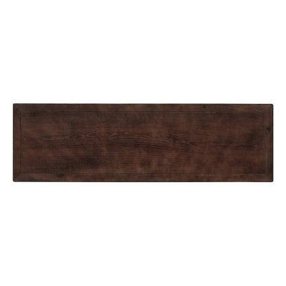 Large Storage Buffet with Adjustable Shelves and Metal Handles