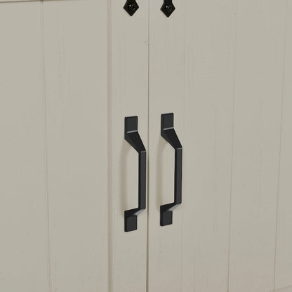 Farmhouse Sideboard Buffet Cabinet with Sliding Barn Doors